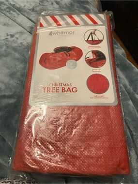Whitmor Red Christmas Tree Storage Bag
